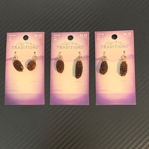 Traditions Dark Pinecone Nature Charms Bundle Blue Moon Beads